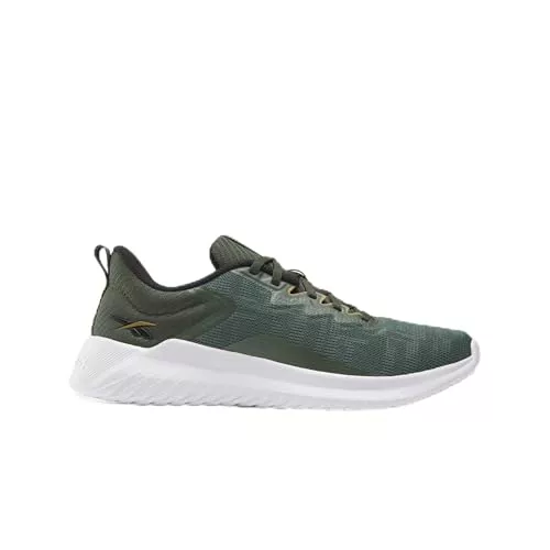 Reebok Zapatillas para Hombre Fluxlite II, Grit Green Black FTWR White, 38.5 EU