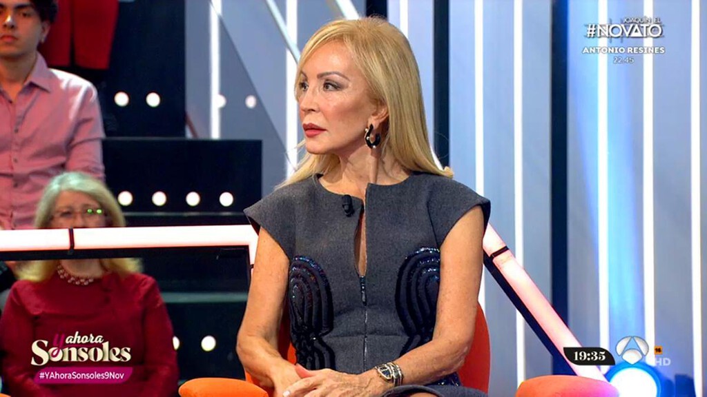 Carmen Lomana se da de hostias en 'Y ahora Sonsoles' por chupar cámara: exige protagonismo y amenaza a la presentadora con no volver