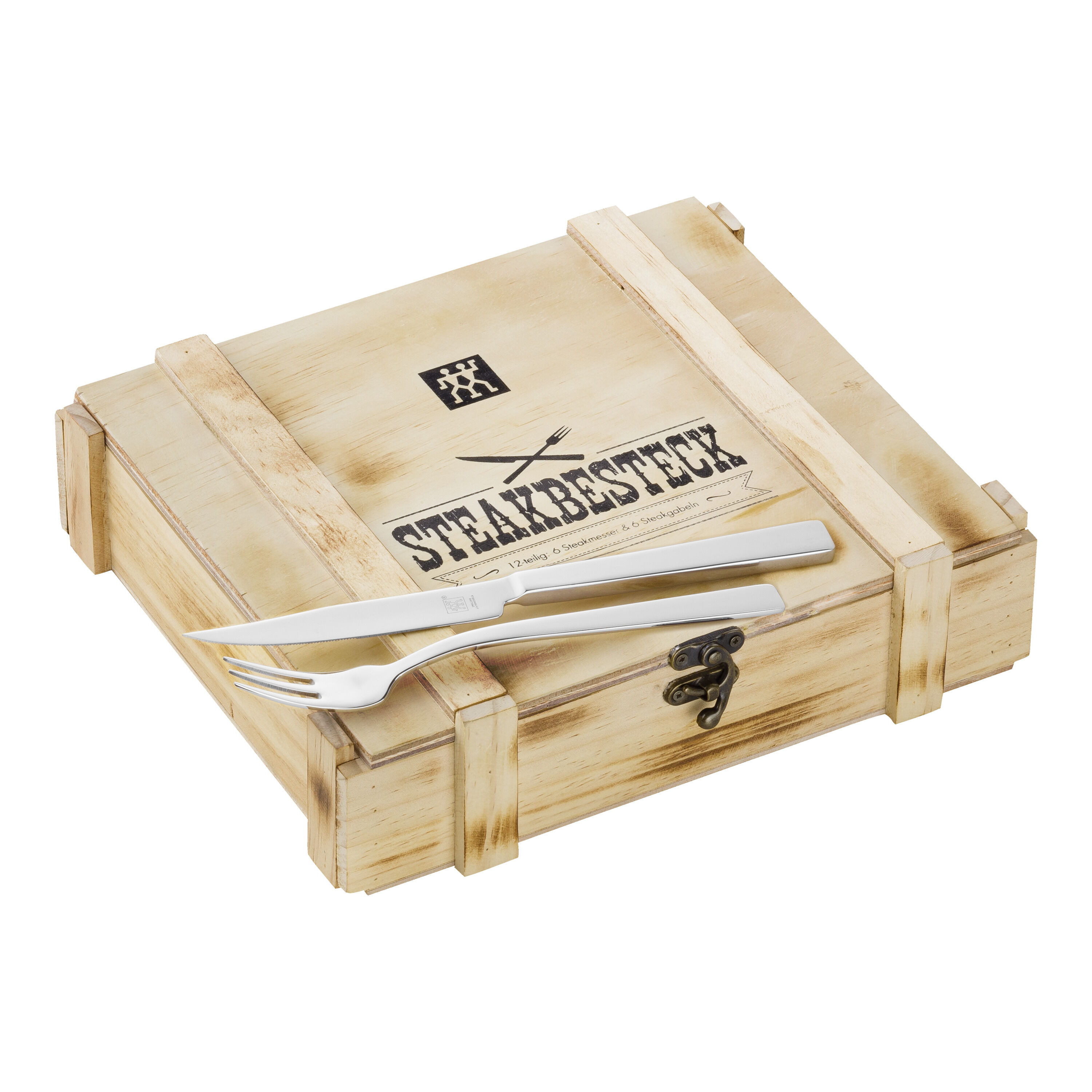 Juego de cubiertos chuleteros 12 piezas Specials Zwilling Plata