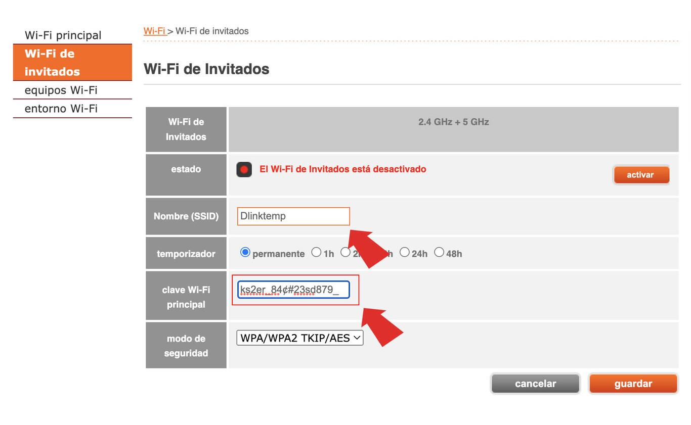How To Activate And Configure The WiFi Network For Guests In The