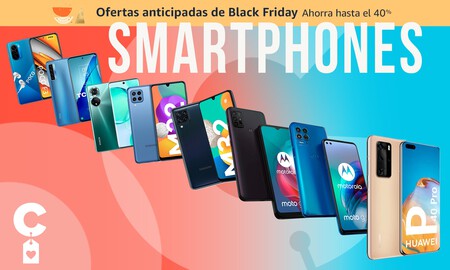 9 smartphones para adelantarse a las ofertas del Black Friday en Amazon: estrena un Samsung, un Huawei, un Honor o un Motorola al mejor precio