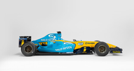 El Renault R24-07 (2004) de Fernando Alonso