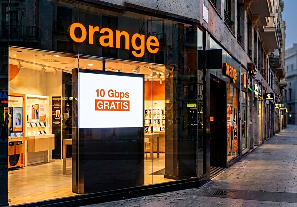Gratis durante tres meses: Orange quiere que pruebes su fibra de 10 Gbps a toda costa