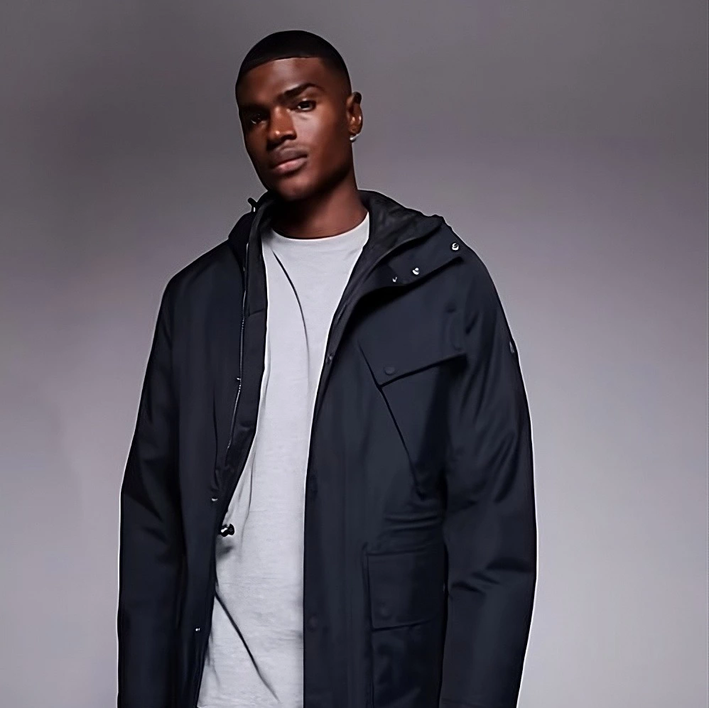 Chaqueta negra impermeable Endley de Barbour International

