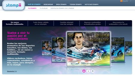 Se acabó lo de cambiar cromos en el patio del colegio, llega Stampii