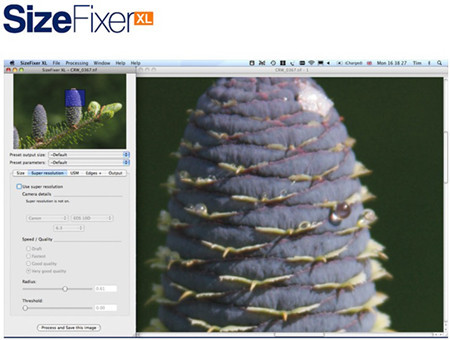 Aumenta el tamaño de tus fotos con calidad: SizeFixer XL