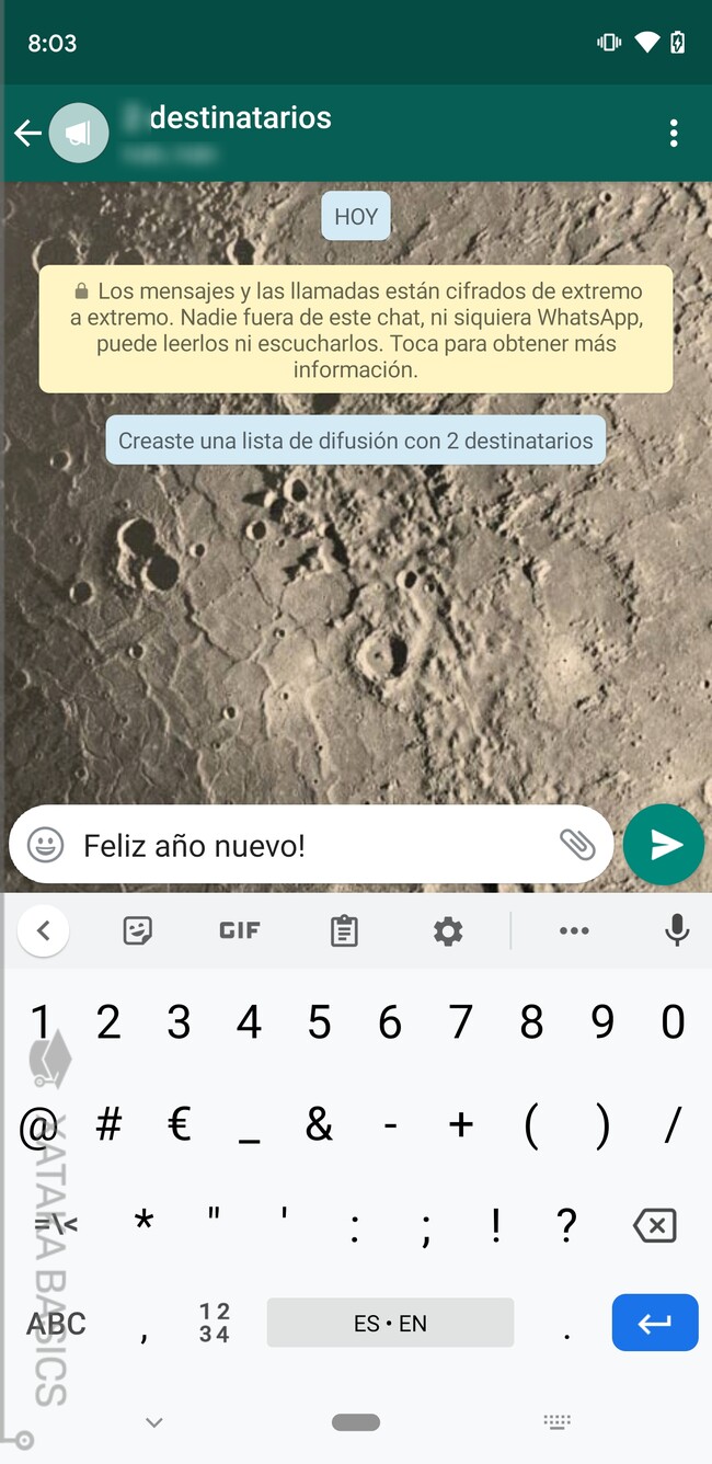 Cómo enviar un mismo mensaje de WhatsApp a todos tus contactos a la vez