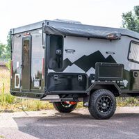 La caravana más extrema es este remolque camperizado que no se puede llevar con el carnet de coche