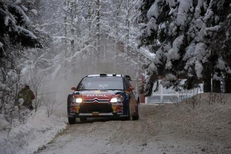 Dani Sordo es el primer líder del Rally de Suecia