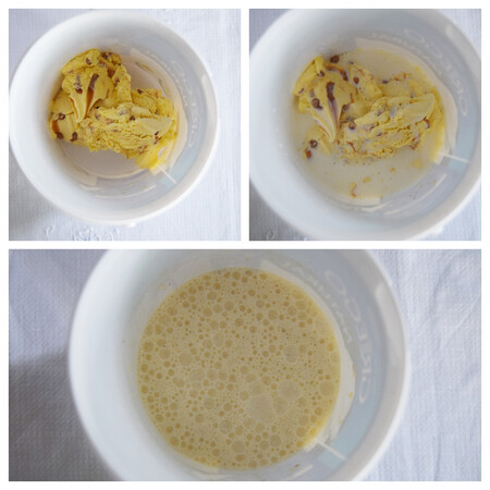 Batido de vainilla paso a paso