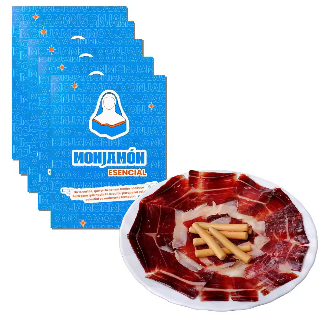 MONJAMÓN - 5 SOBRES - Jamón Ibérico (100% , Paleta o Gran Reserva)