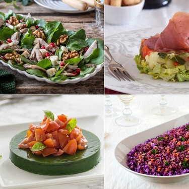 22 ensaladas para Navidad: recetas originales y que lucirán de lujo en tus menús