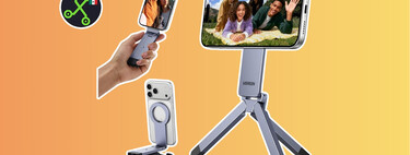 Nuevo tripié magnético UGREEN para celular, ya disponible en Amazon. Se convierte en soporte de escritorio y palo selfie 