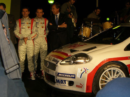 Presentación del Fiat Grande Punto Abarth S2000