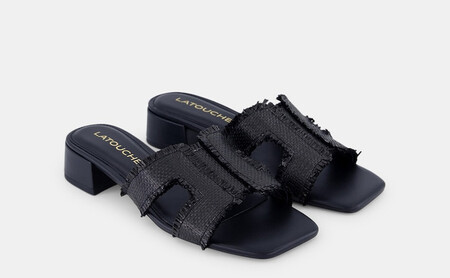Sandalias Tacon Pala Latouche