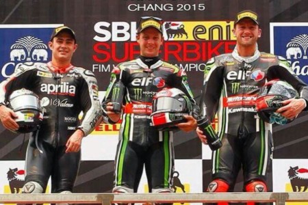 Podio Sbk Tailandia 2015