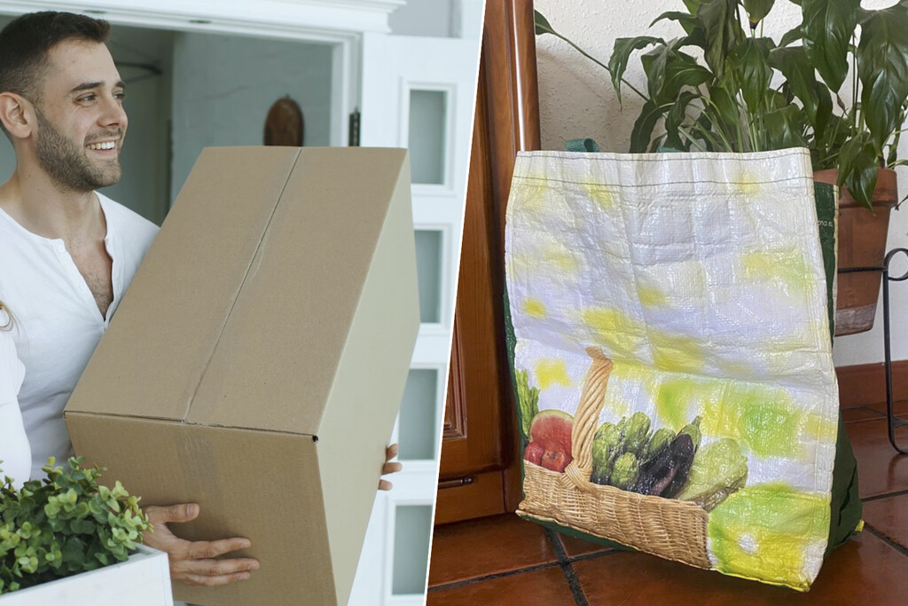 He hecho muchas mudanzas últimamente. Solía usar cajas hasta que di con la solución perfecta: bolsas de Mercadona e IKEA