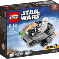 Nave first order snowspeeder de Star Wars Lego por sólo 8,95€ en Zavvi con envío gratis 