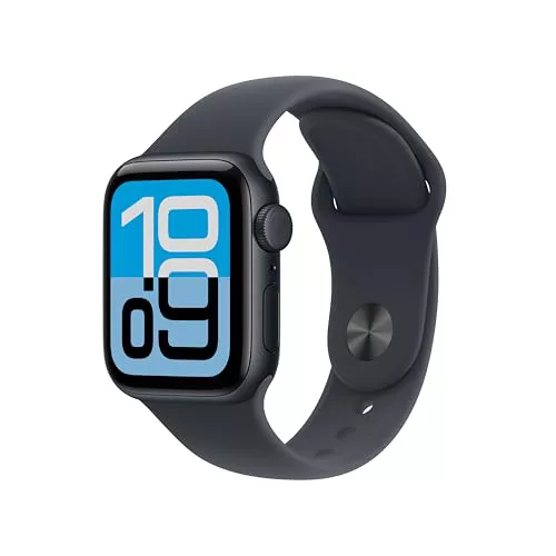 Apple Watch SE 3 GPS+Cellular Caja de Aluminio Color Medianoche de 40 mm y Correa Deportiva Color Medianoche(S/M).Monitores de entreno y sueño,Monitor de frecuencia Cardiaca,Pantalla Siempre Activa