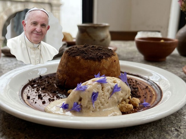 Postre Papa Francisco