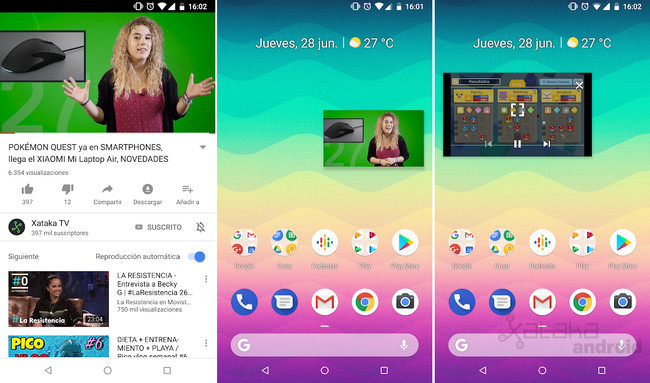 Probamos el modo PiP de YouTube sin pagar su suscripción Premium, te ...
