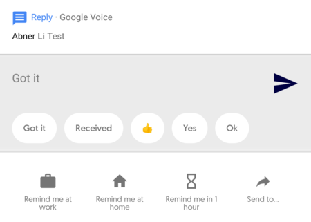 Reply, ya puedes descargar la nueva beta de las respuestas inteligentes de Google: ahora con recordatorios