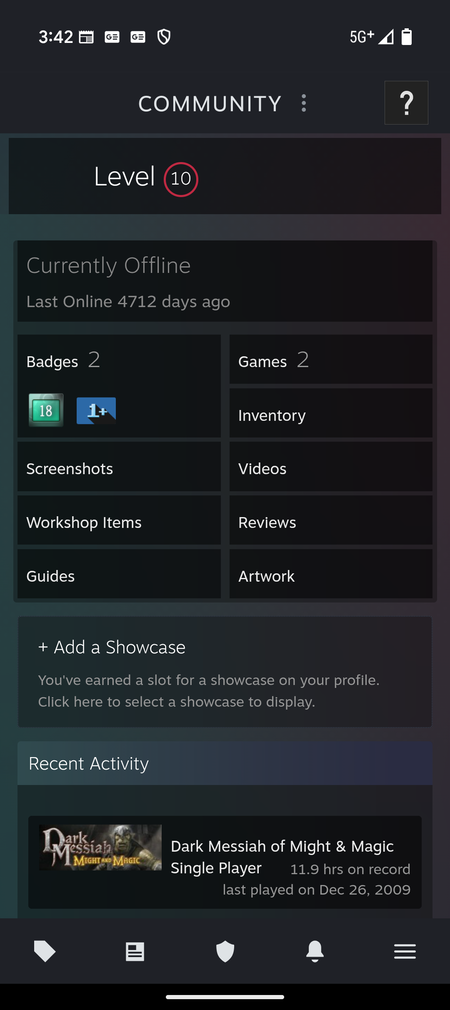 Recurso Cuenta Hacekada Steam