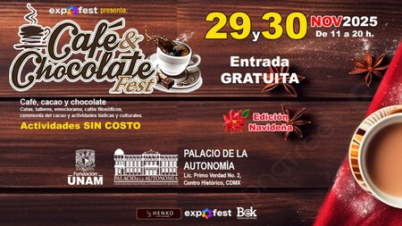 Ya viene el Café y Chocolate Fest 2025 edición Navidad: cuándo, dónde y todos los detalles para asistir