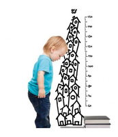 Precioso vinilo medidor para saber cuánto ha crecido tu peque