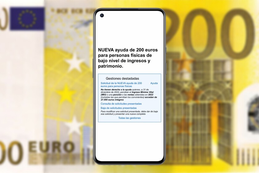 La nueva ayuda de 200 euros del Gobierno se puede solicitar desde el ...