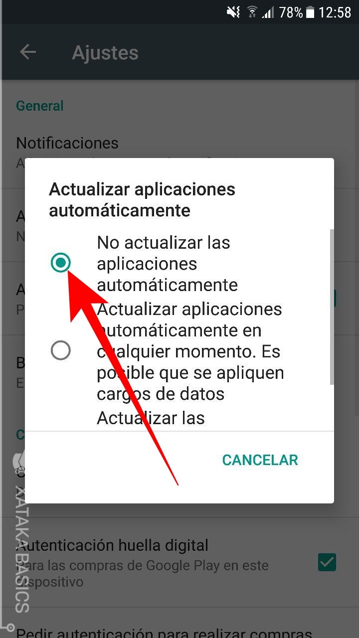 Cómo desactivar las actualizaciones automáticas de las aplicaciones de ...