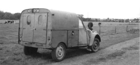 Citroen 2cv Furgoneta Azu