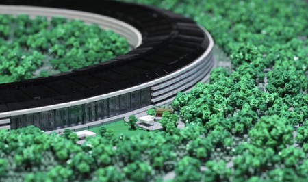 Este genio ha hecho una recreación del Apple Park en LEGO, incluido el Steve Jobs Theater