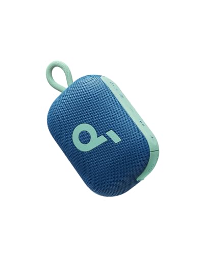 Soundcore Select 4 Go Altavoz Bluetooth Ultraportátil, Altavoz Ducha, 20h, IP67, Mini Altavoz Bluetooth, Flotante, Sonido Potente de 5W, Interiores y Exteriores, Ciclismo