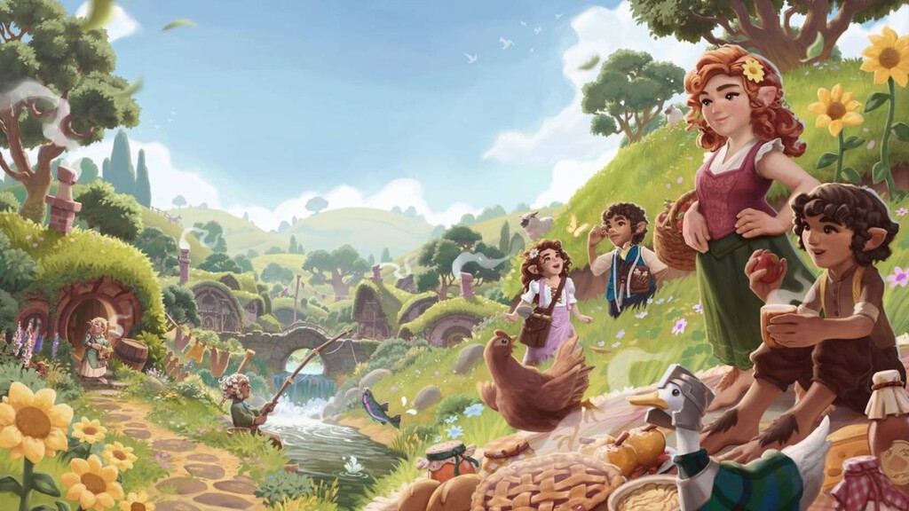 El nuevo juego de El Señor de los Anillos no tiene batallas contra bestias despiadadas, pero sí te ayudará a relajarte: así es Tales of the Shire 