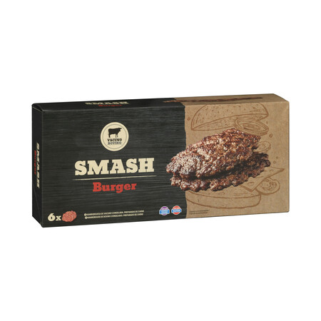 Burger De Vacuno Smash Congeladas