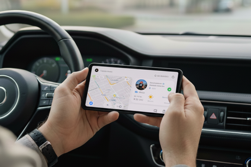 como android auto en el móvil