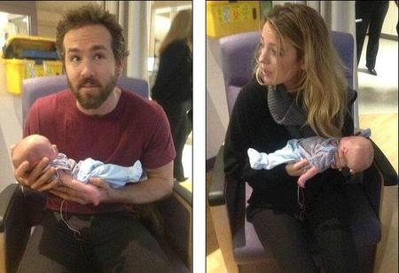 Blake Lively y Ryan Reynold ¿entrenáis para la paternidad?