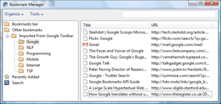 La gestión de favoritos de Chrome mejorará sustancialmente