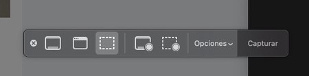 Macos Mojave Captura Pantalla Menu