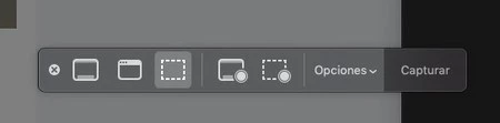 Macos Mojave Captura Pantalla Menu