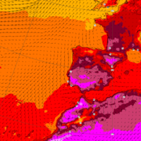 AEMET amplía sus avisos por temperaturas extremas: El Guadalquivir se tiñe de naranja en pleno "horno ibérico"