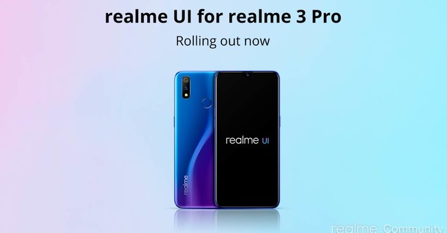 El Realme 3 Pro comienza a actualizarse a Android 10 estable con Realme UI