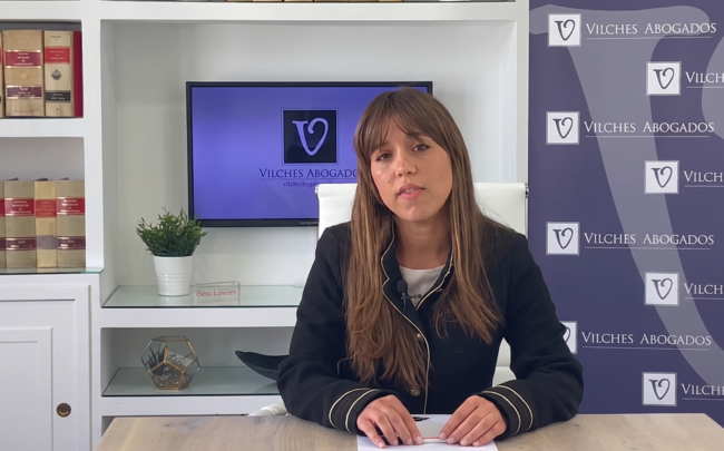 Blanca Palmero, abogada de Vilches Abogados