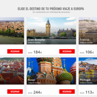 Descuento directo de 25 euros en viajes a Europa con Atrápalo 