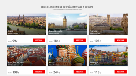 Descuento directo de 25 euros en viajes a Europa con Atrápalo