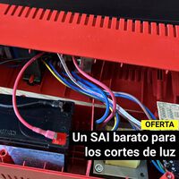 Los cortes de luz no tienen por qué ser un fastidio: este SAI con batería intercambiable es todo lo que necesito
