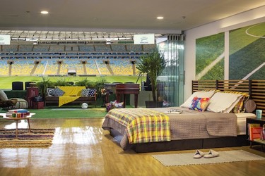 ¿Te gustaría una suite dentro del estadio de Maracaná? Pues con Airbnb, es posible
