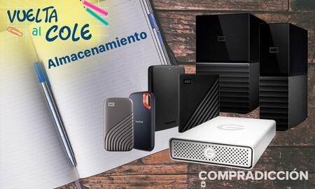 Vuelta al cole 2021: ahorra en almacenamiento extra para tu PC, tu portátil o tu consola con estas ofertas en Amazon y MediaMarkt