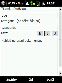 Live Writer for Mobile, escribe en tu blog desde el móvil